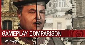 Assassin's Creed The Ezio Collection: Gameplay Comparison | Ubisoft [NA]