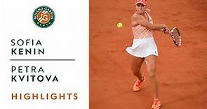 Sofia Kenin vs Petra Kvitova - Semi-final Highlights I Roland-Garros 2020