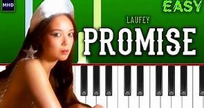 Laufey - Promise - Piano Tutorial [EASY]