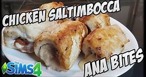 Recreating Sims Food: Chicken Saltimbocca // Ana Bites Series