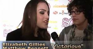 Victorious Interview: Elizabeth Gillies & Matt Bennett