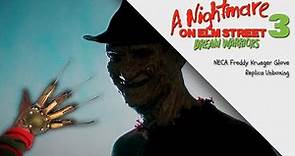 Freddy Krueger NECA Glove Unboxing - A Nightmare on Elm Street 3: Dream Warriors
