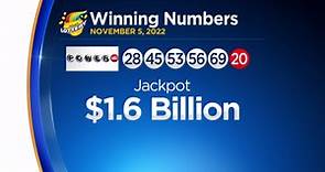 Here are the winning Powerball numbers