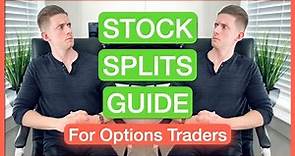 How Do STOCK SPLITS Impact Your OPTION POSITIONS? (Regular & Reverse Split Tutorial)