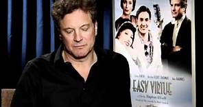 Easy Virtue - Exclusive: Colin Firth Interview