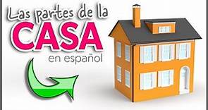 ✅ Learn Spanish for beginners: The parts of the house (The rooms)
