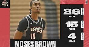 Moses Brown Posts SEASON-HIGH 26 PTS & 15 REB for Rip City Remix!