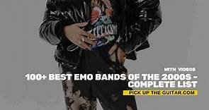 100+ Best Emo Bands of the 2000s - Complete List - Pick Up The Guitar