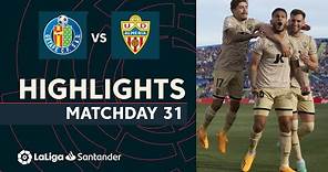 Resumen de Getafe CF vs UD Almería (1-2)