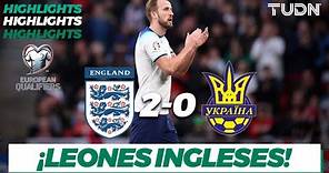 HIGHLIGHTS | Inglaterra 2-0 Ucrania | UEFA Qualifiers 2023 | TUDN