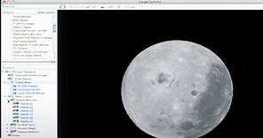 Moon in Google Earth - Demo at Newseum