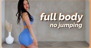 20 Min Full Body Workout - No Jumping! 2024 Weight Loss Challenge