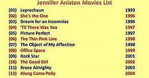 Jennifer Aniston Movies List