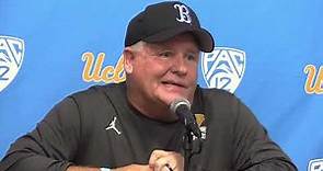 Chip Kelly Post Game Presser - UCLA vs. USC - Nov. 18, 2023
