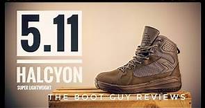 5.11 HALCYON DARK COYOTE TACTICAL BOOT [ The Boot Guy Reviews ]