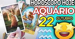 CHEGA UMA SURPRESA 💖 Horoscopo do dia de hoje AQUÁRIO 22 outubro 2022♒tarô Aquário 22 OUTUBRO 2022