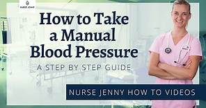 How to Take a Blood Pressure Manually | The Correct Way!