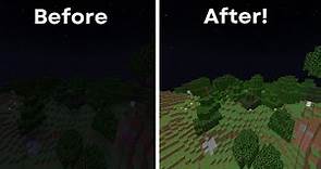 How to get Night Vision on Minecraft Java! [Works]