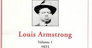 Louis Armstrong - Volume 1 - 1923 - Complete Edition