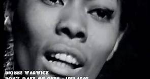 Dionne Warwick - Don't Make Me Over 1963