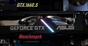 GTX 1660 Super - benchmark Furmark and Valley