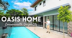 House Tour QC46 • REFRESHING and SPACIOUS • Quezon City Modern House for Sale near Commonwealth
