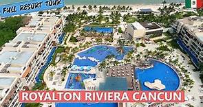 Fabulous Royalton Riviera Cancún Resort & Casino. See it ALL in one video. 4K aerial views.
