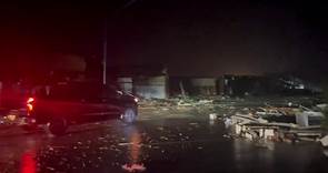 Watch: Sulphur, Oklahoma, takes direct hit from tornado