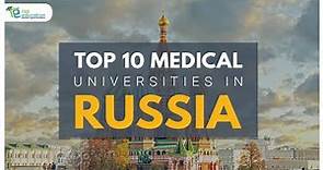 Top 10 Medical Universities Of Russia | Rus Education