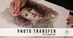 How to Transfer Photos to Canvas