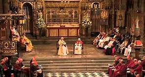 Pope Benedict XVI - Evensong in Westminster Abbey - Full Video