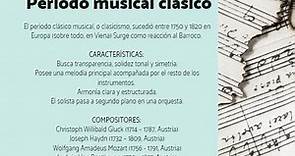 Periodo musical clásico - RESUMEN CORTO!!