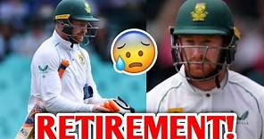 Klaasen announces his RETIREMENT! 😨| Heinrich Klaasen Retires Test Cricket News Facts