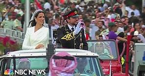 Watch: Jordan celebrates royal wedding of Crown Prince Hussein