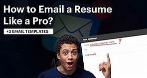 How to Email Resume for Job Application