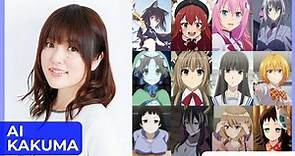 Ai Kakuma [加隈 亜衣] Top Same Voice Characters Roles