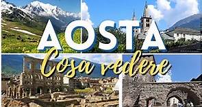 AOSTA COSA VEDERE IN UN GIORNO | itinerario a piedi e prodotti tipici della valle d'Aosta #vda