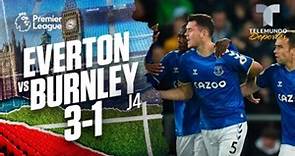 Highlights & Goals | Everton vs. Burnley 3-1 | Premier League | Telemundo Deportes