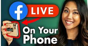 How to Go Live on Facebook Using the Mobile Facebook Pages App