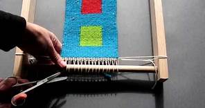 Finish your weaving - Weaving lessons for beginners