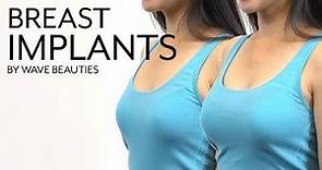 Women Try on Breast Implants For The First Time! - AMAZING RESULTS