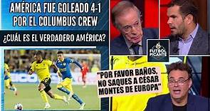 ¡SORPRESA! América cayó GOLEADO 4-1 por el Columbus Crew en la Leagues Cup | Futbol Picante