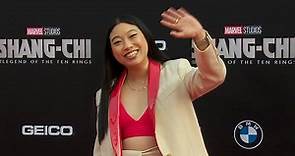 Awkwafina at Shang-Chi and the Legend of the Ten Rings premiere