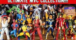 ULTIMATE Marvel Vs. Capcom Action Figure Collection Display!!!
