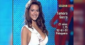 Tamara Gorro debutó ante las cámara como Miss Segovia hace diez años