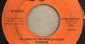 Vern Godown - As Long As The World Keeps Turning