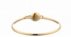 Marc Jacobs Logo Disc Enamel Hinge Bracelet