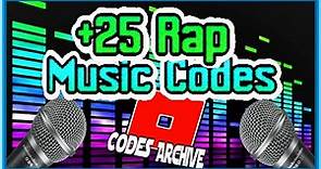 25+ Rap Music Codes/IDs for Roblox! (2021)
