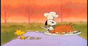A Charlie Brown Thanksgiving - Snoopy's Thanksgiving Dinner