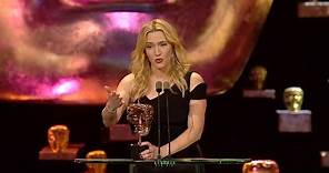 Kate Winslet wins Best Supporting Actress award - The British Academy Film Awards 2016 - BBC One